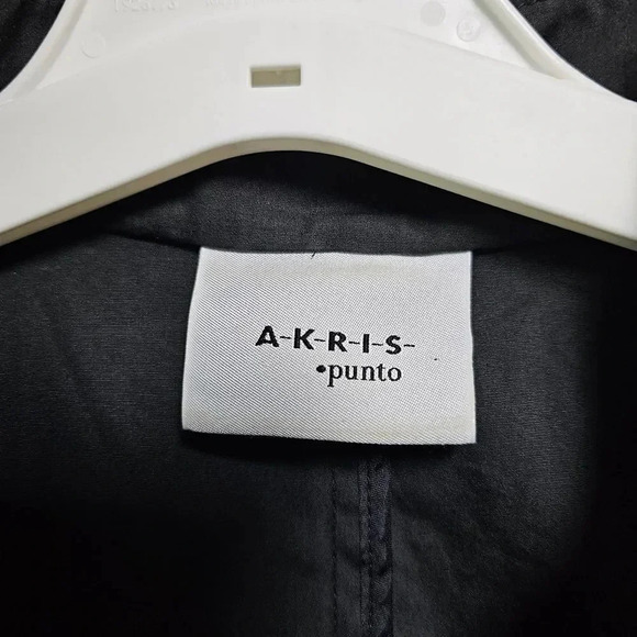 AKRIS punto black 12 shirt dress - Picture 2 of 14
